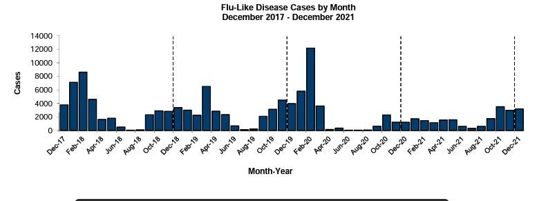 flu chart