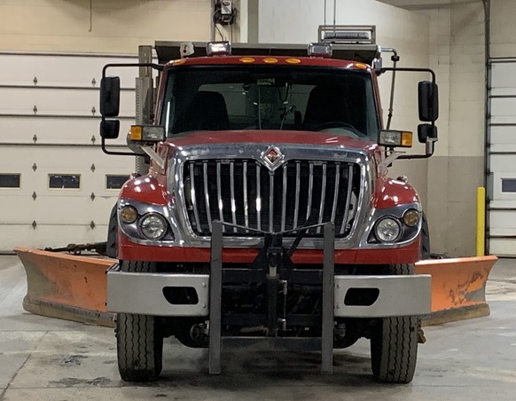 Double Wing Plow Truck