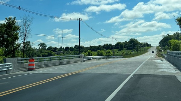 Byron Rd. Finished Bridge