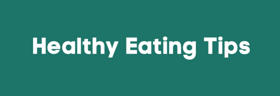 Healthy Eating Tips Banner