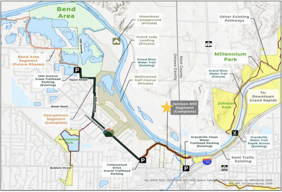 jenison mill map segment