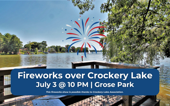 Fireworks at Crockery Lake