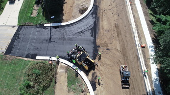 Paving Cottonwood Dr