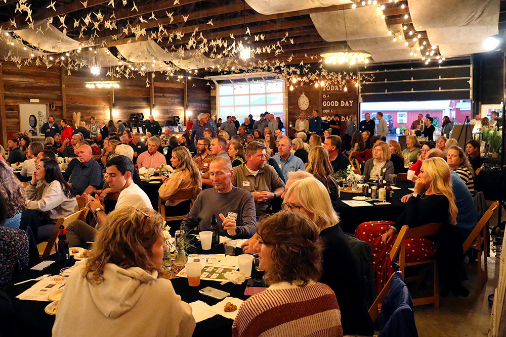 a record 172 people flocked to the Red Shed the evening of Tuesday, Sept. 24 for Ottawa County’s eighth-annual Farms are the Tapas fundraiser.