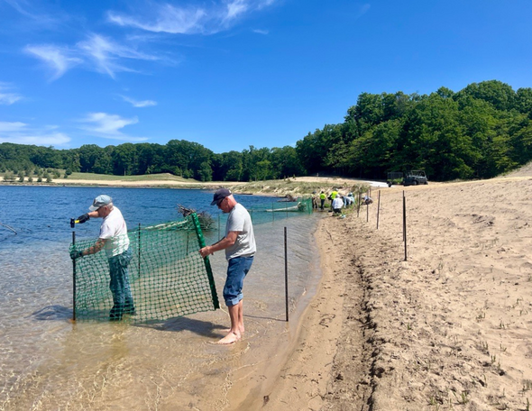 Temporary Fence Installation