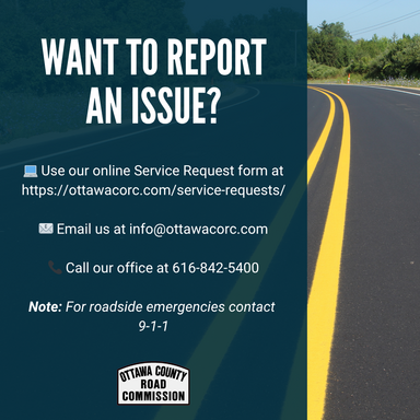 Report an issue at ottawacorc.com