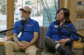 George (left) and Tabitha (right)