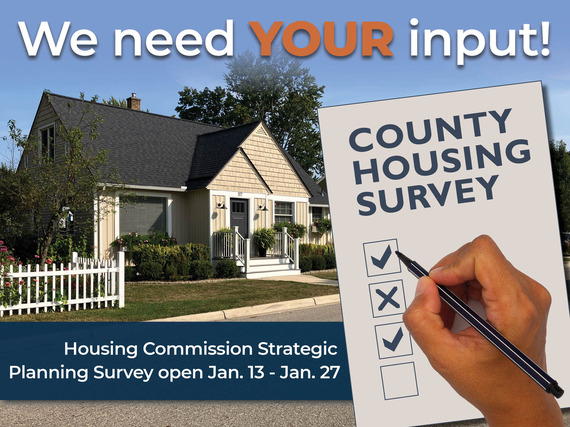 We need YOUR input: Housing Commission Strategic Planning Survey open Jan. 13 - Jan. 27