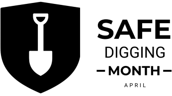 Safe Digging Month April Logo