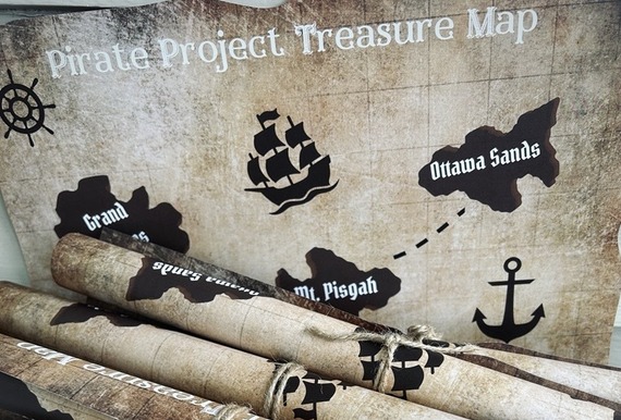 Pirate Project Treasure Map