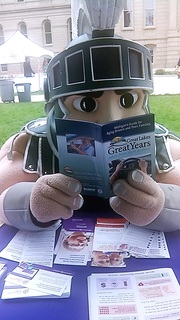 Sparty reads Aging Drivers Guide