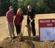 Groundbreaking with Secretary Johnson
