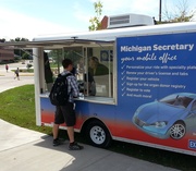 mobile office on campus