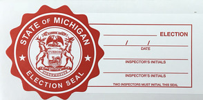 red paper seals