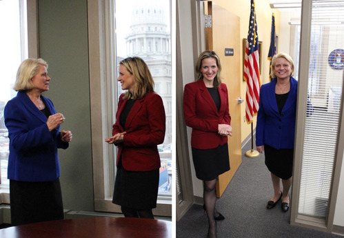 Johnson and Benson meet