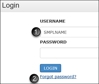 qvf password reset