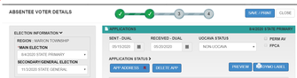 voter details