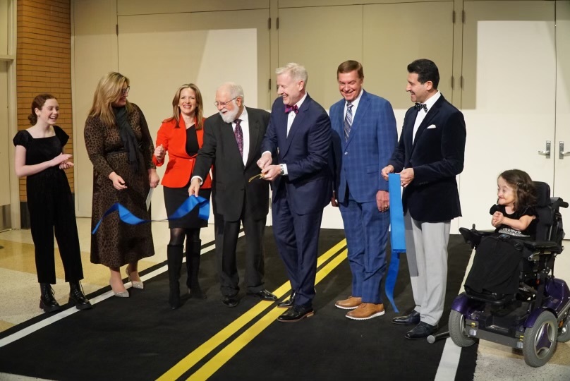 Secretary Benson participates in the ribbon cutting to open the 2023 Michigan International Auto Show in Grand Rapids  