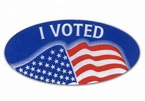 I voted sticker