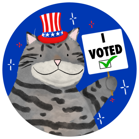 I Voted Sticker Design Winners