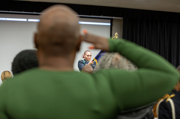 Woman Veteran License Plate