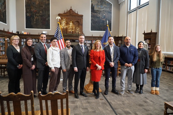 Driver's Ed News Conference at Dearborn Fordson High School