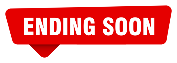 ends soon