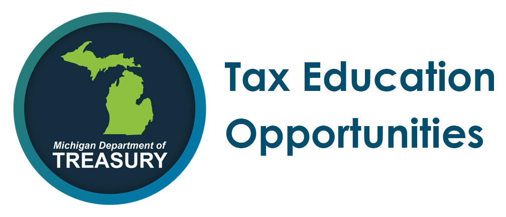 Michigan Department of Treasury Tax Education Opportunities