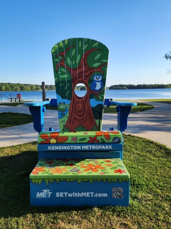 Chair at Metroparks