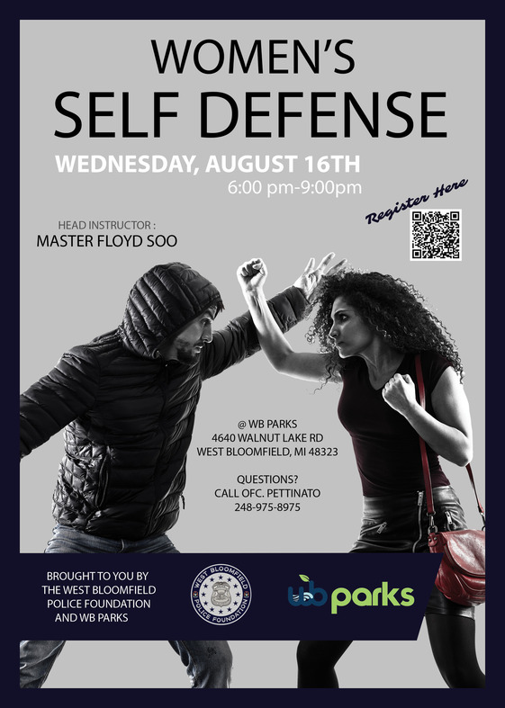 Registration Now Open for the WBPF Women's Self Defense Class