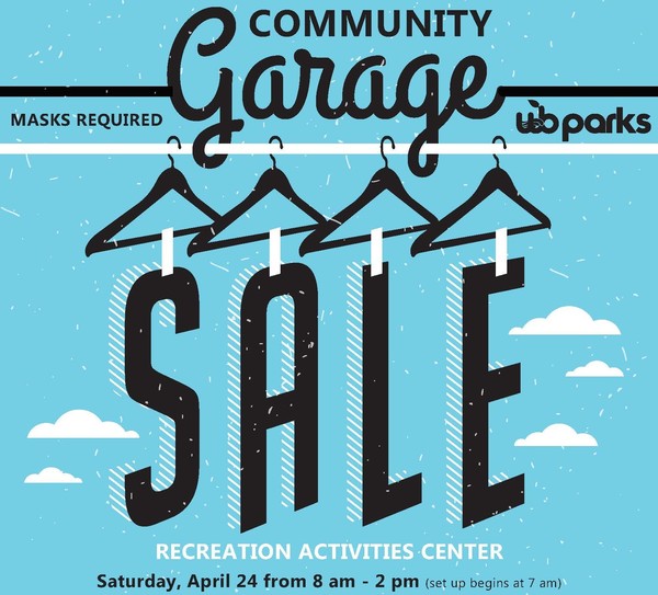 a seller at our Community Garage Sale!