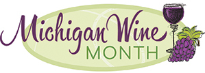 Michigan Wine Month logo