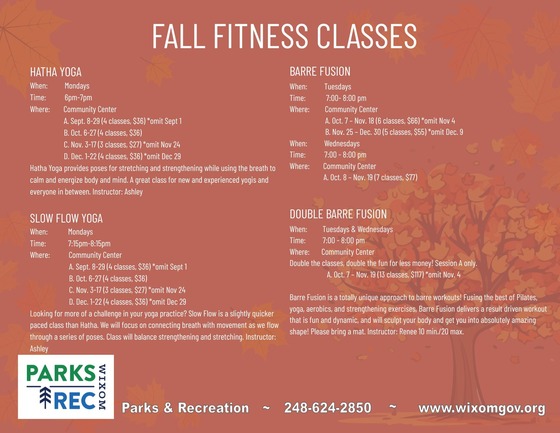 Fall Fitness 