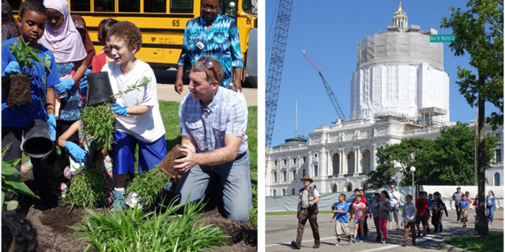 Capitol Planting Day