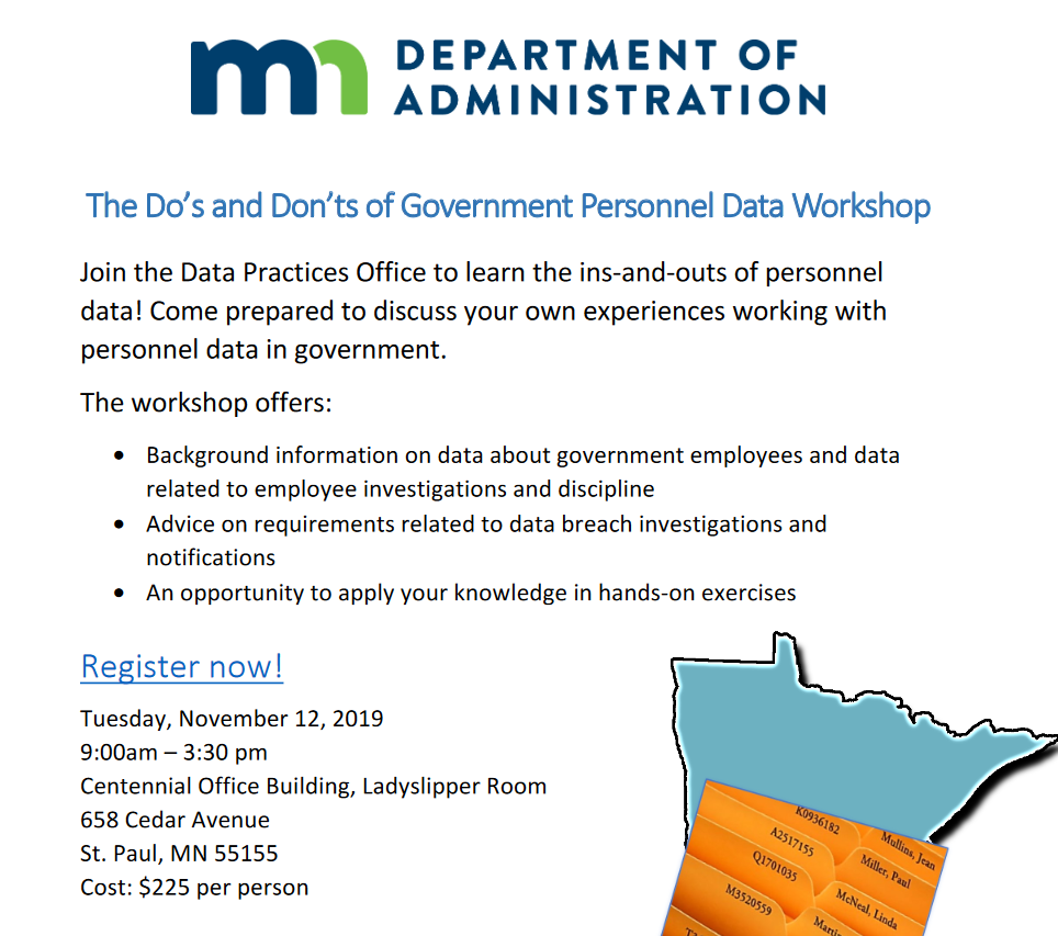 Government Personnel Data Workshop