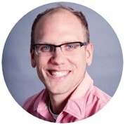 Aaron Arvig, white man with glasses