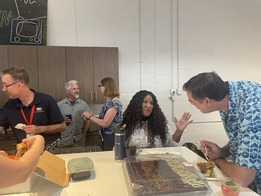 Potluck social photo