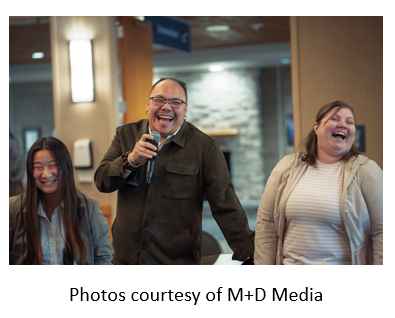 Laughing mic