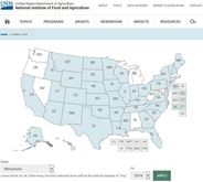 Map of veterinary shortage areas in United States