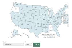 Map of veterinary shortage areas. United States.