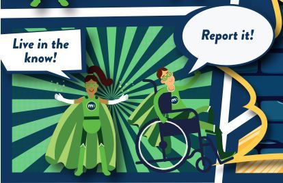 Fraud reporting cartoon