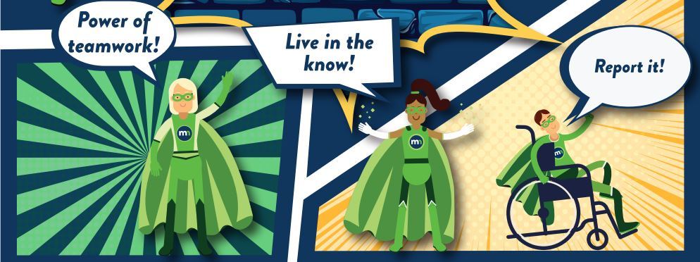 Fraud teamwork poster