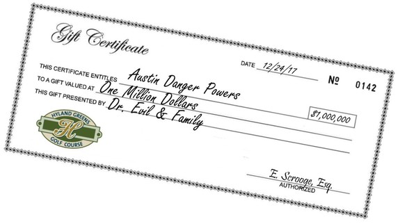 Hyland Gift Certificate