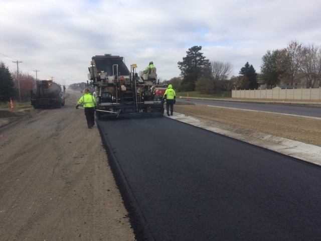 Highway 13 Paving