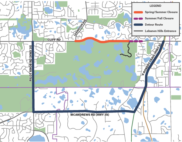 Cliff Road Reconstruction Project Update