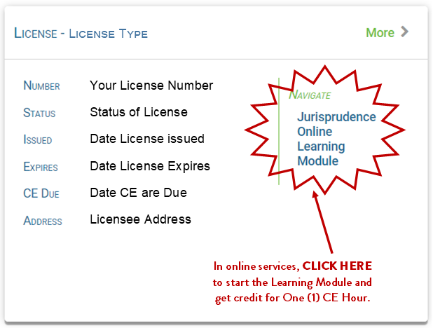 Jurisprudence Learning Module Snapshot