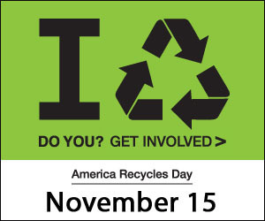 America Recycles Day logo