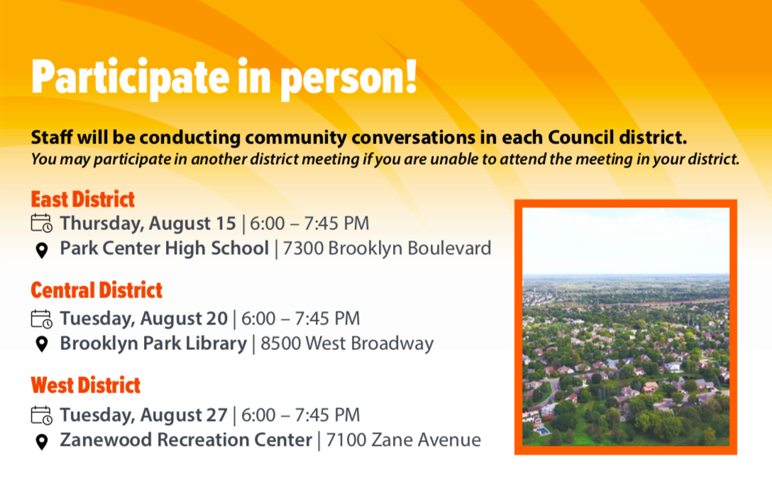Participate In-Person!