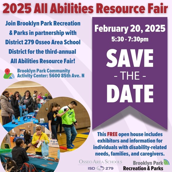 Save The Date All Abilities Resource Fair