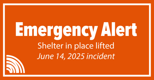 Emergency Alert: Lifted